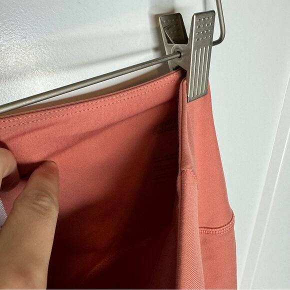 Girlfriend Collective Rose Pink High Rise Biker Shorts Size Small - Picture 5 of 6